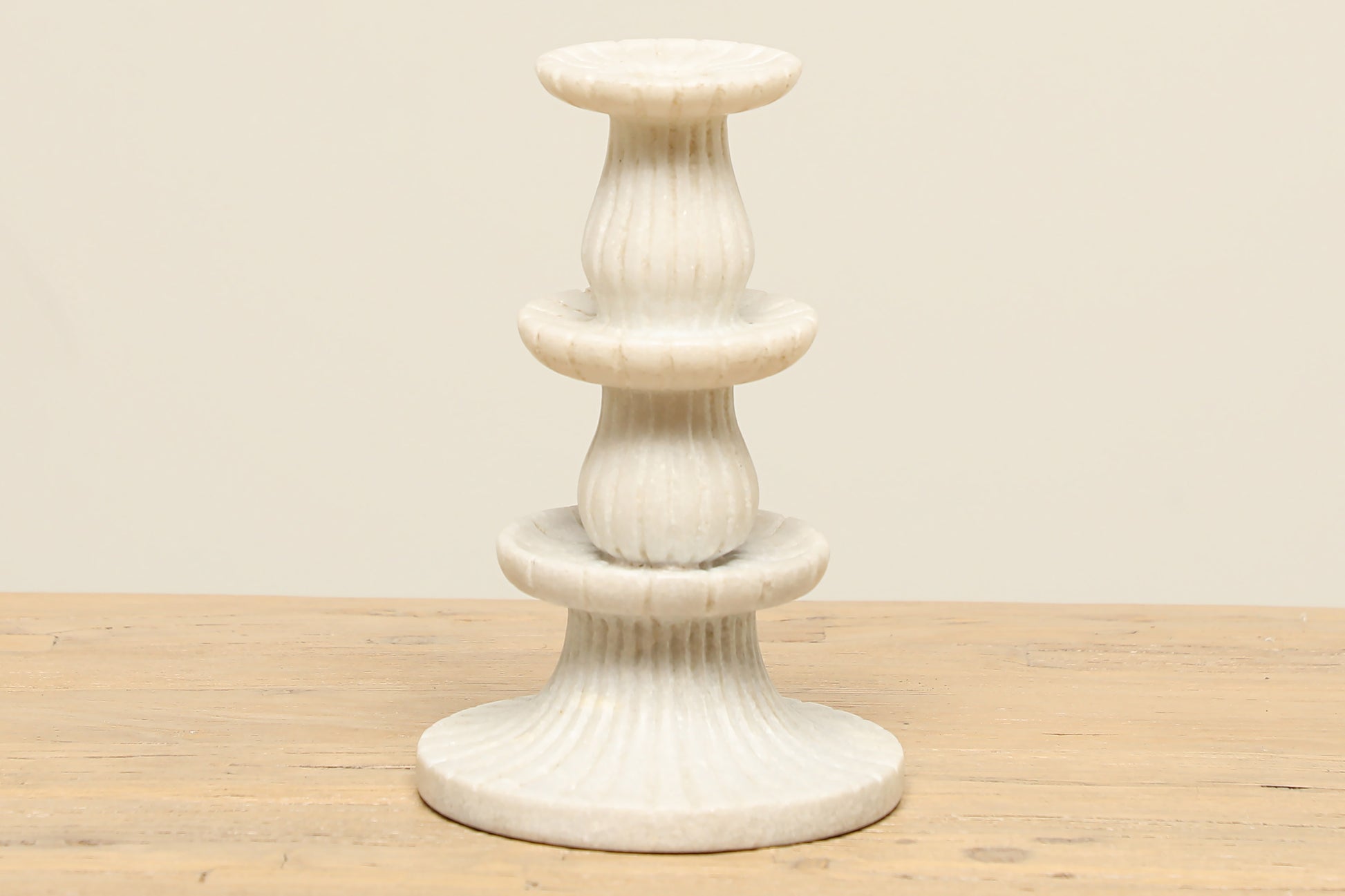 Marble & Wood Candlesticks
