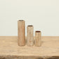 reclaimed wood candle holders  handcrafted carved item comes in a set of 3