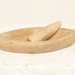 (SCP002) Marble Mortar & Pestle (10x6x2)
