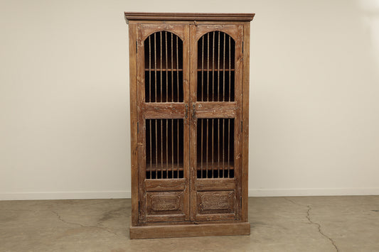 (PP121 ) Vintage Jali Cabinet