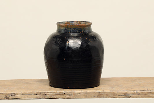 (GAT024) Vintage Shanxi Pot - Circa 1944 (11x11x13)