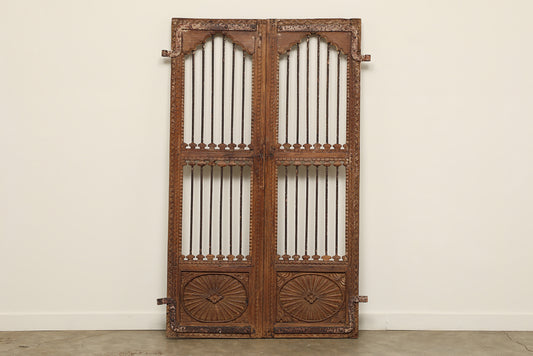 (SCP031) Vintage Jali Door (39x2x65)