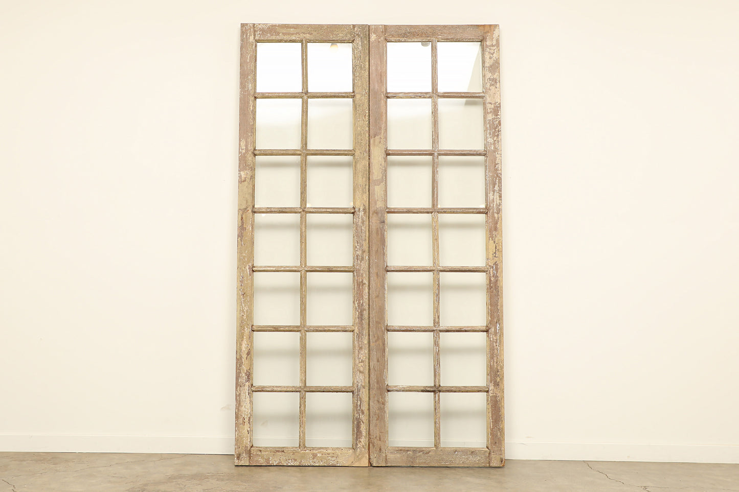 (SCG039) Vintage Glass Door (53x2x89)