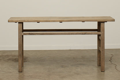 Vintage Elm Console