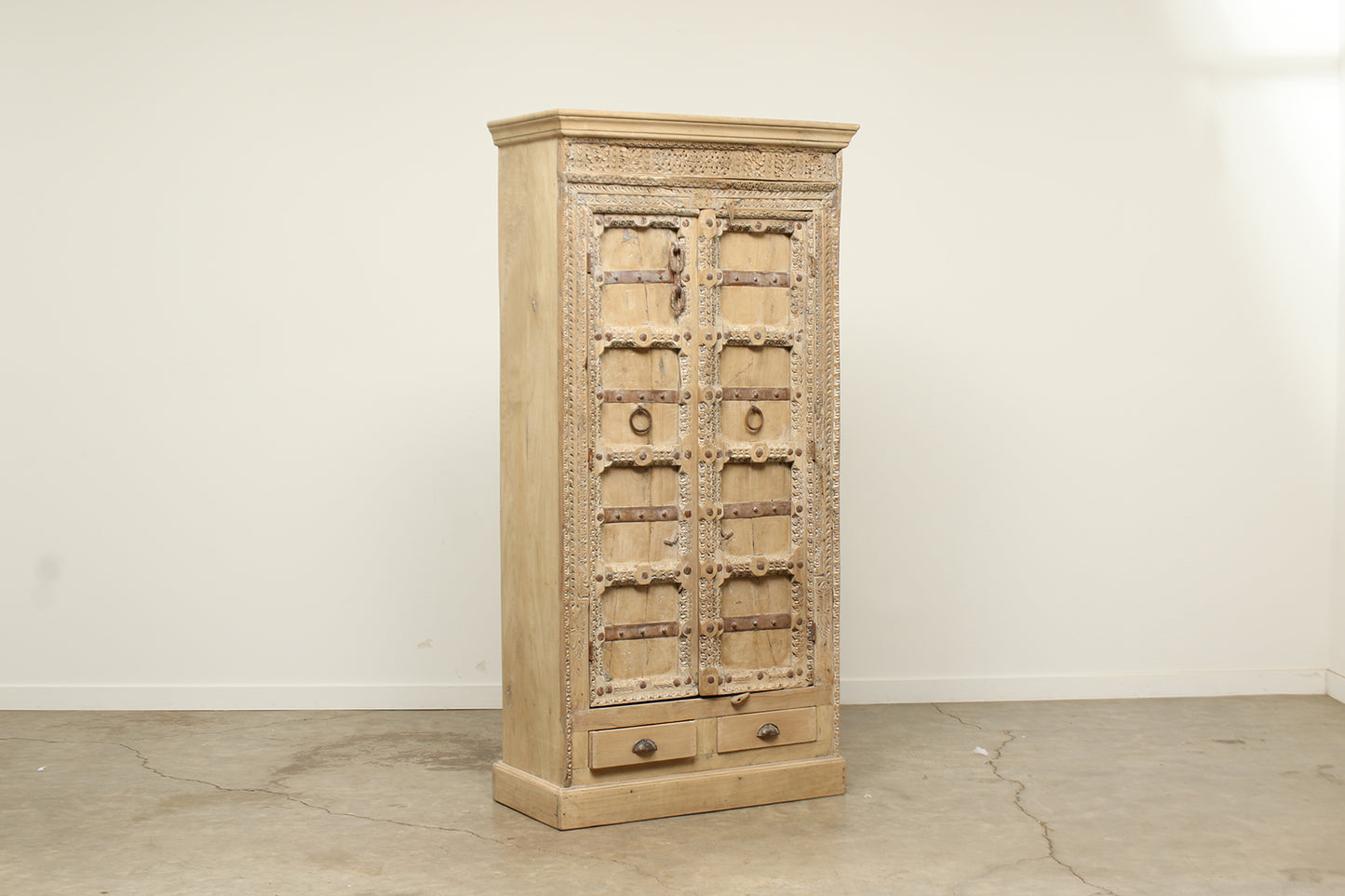 (PP048 ) Old Door Cabinet (38x19x77)