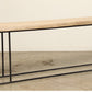 Reclaimed elm wood and iron extra long 96-inches console table