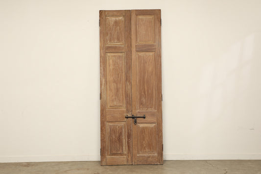 (LHE023) Vintage Teak Door (37x2x92)