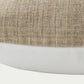 The Jasper Tan Pillow is laid-back and versatile, ready to be styled in any interior space. This modern throw pillow is handwoven from 100% hemp and features a heavy-weight linen back.