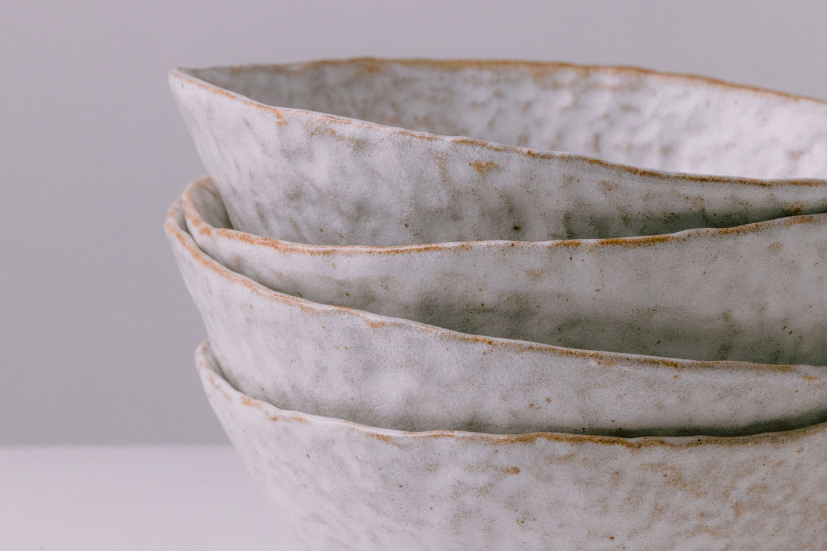 Hand Molded Soup Bowl