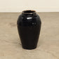 (GAV019) Vintage Black Porcelain Pot - Circa 1940 (13x13x21)