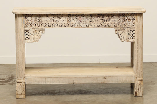 (SCP061) Carved Panel Console (49x16x32)