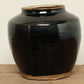 (GAQ032)  Vintage Lacquer Pot - Circa 1900 (9x9x8)