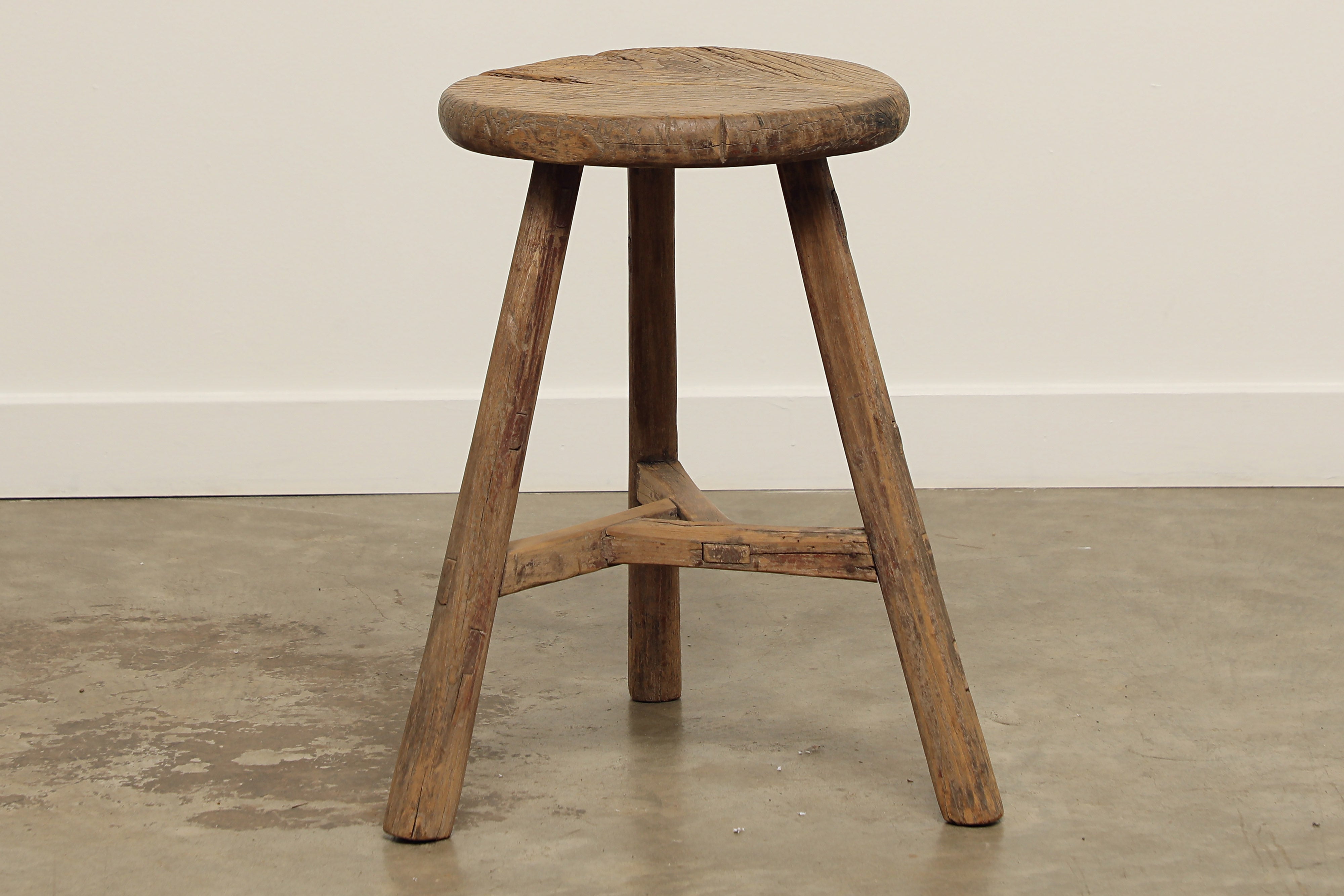 Garden wooden online stool