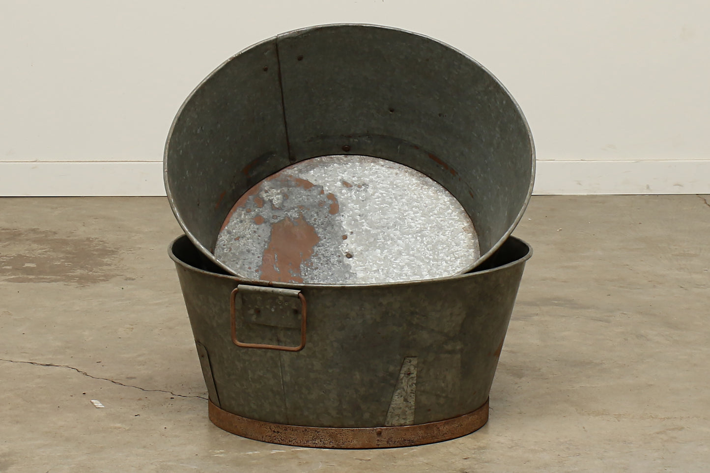 Vintage Galvanized Bucket