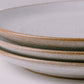 farmhouse rustic style antique white glaze ceramic starter plates