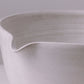 rustic white glaze ceramic mixing serving bowl - farmhouse dishes dinnerware