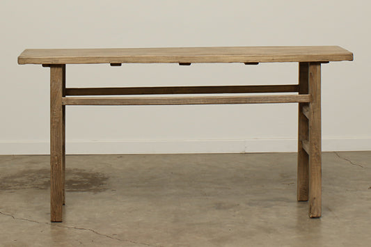 Vintage Elm Console