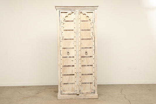 (LHE044)  Old Door Cabinet (42x18x86)