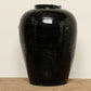 (GAQ017)  Vintage Lacquer Pot - Circa 1900 (16x16x20)