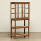 Vintage Glass Showcase Cabinet DCLXV