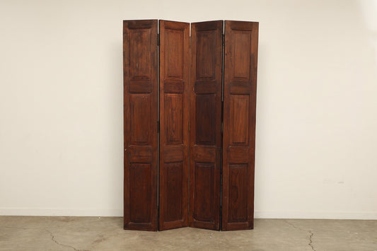 (LHE024) Vintage Teak Door (76x10x96)